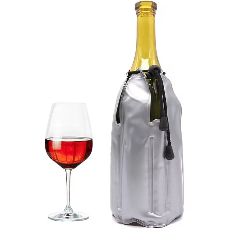 Охладитель для напитков VinChill Premium (серебристый)